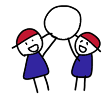 Red group sticker #941370