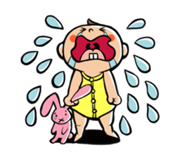 Daddy, please! Cute babies.(English) sticker #941628