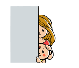Daddy, please! Cute babies.(English) sticker #941644