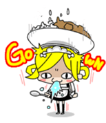 kawaii maid "mirinia." sticker #942420