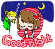 kawaii maid "mirinia." sticker #942422