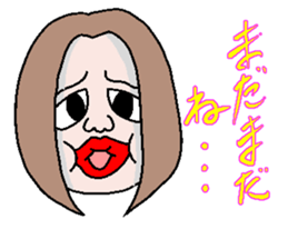 misunderstanding woman sticker #942568