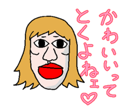 misunderstanding woman sticker #942600