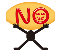 Omelet men sticker #942648