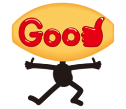 Omelet men sticker #942649