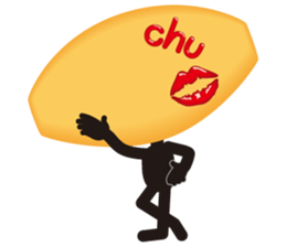 Omelet men sticker #942656