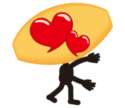 Omelet men sticker #942660