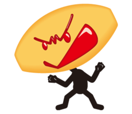 Omelet men sticker #942668