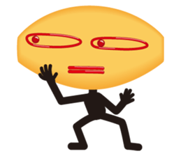 Omelet men sticker #942670