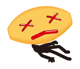 Omelet men sticker #942671