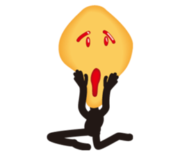 Omelet men sticker #942672