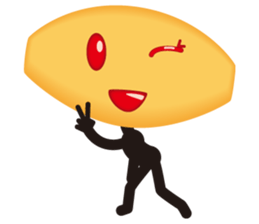 Omelet men sticker #942677
