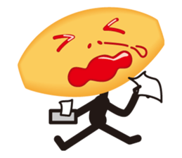 Omelet men sticker #942678