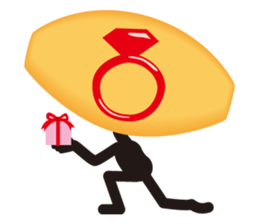 Omelet men sticker #942683