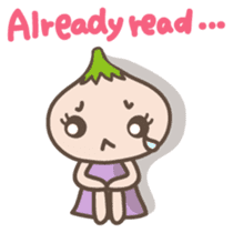 Tamako English version sticker #943011