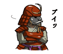 Mask Samurai(Japanese) sticker #943064