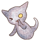 Halo of a cat sticker #943090