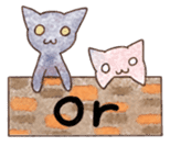 Halo of a cat sticker #943093