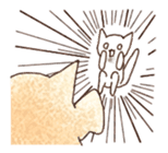 Halo of a cat sticker #943100