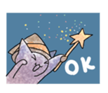 Halo of a cat sticker #943103