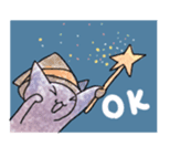 Halo of a cat sticker #943103