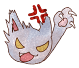 Halo of a cat sticker #943107