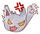 Halo of a cat sticker #943107