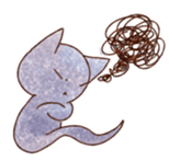 Halo of a cat sticker #943112