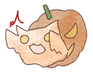 Halo of a cat sticker #943118