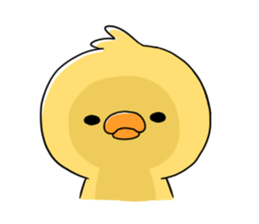 positive chick [english] sticker #943129