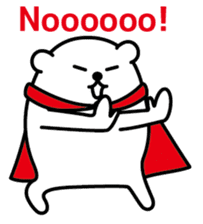 Funny hero! "SHIROKUMA" Part 2 sticker #943613