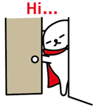 Funny hero! "SHIROKUMA" Part 2 sticker #943614