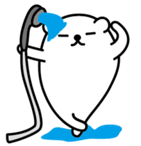 Funny hero! "SHIROKUMA" Part 2 sticker #943620