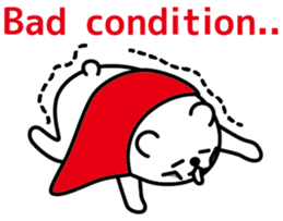 Funny hero! "SHIROKUMA" Part 2 sticker #943621