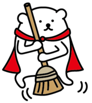 Funny hero! "SHIROKUMA" Part 2 sticker #943640