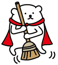 Funny hero! "SHIROKUMA" Part 2 sticker #943640