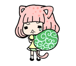 gurugirl hairstyle cat sticker #943710