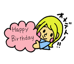 Happy Stamp sticker #943923