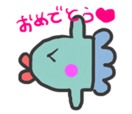 Ocean sunfish sticker #944088