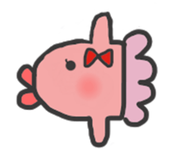 Ocean sunfish sticker #944102