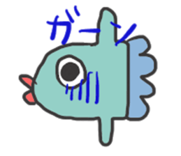 Ocean sunfish sticker #944118