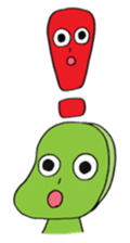 Mameo the broad bean boy sticker #944775