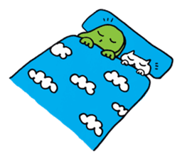 Mameo the broad bean boy sticker #944785
