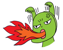 Mameo the broad bean boy sticker #944789