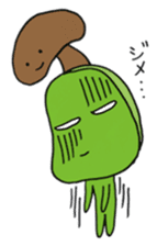 Mameo the broad bean boy sticker #944792