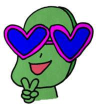 Mameo the broad bean boy sticker #944802