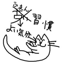 Straight pitch cat!Your cheerleader! sticker #944961