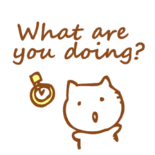 Simple Stickers-English- sticker #945056