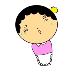 kokeshi family sticker #945188