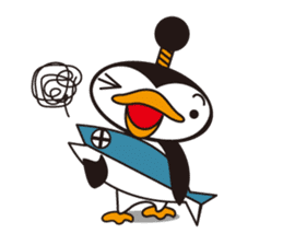 Tonosama-Penguin sticker #945973